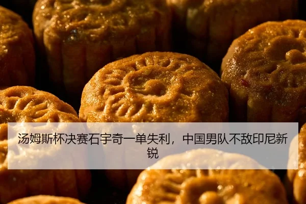 汤姆斯杯决赛石宇奇一单失利，中国男队不敌印尼新锐 - leyu